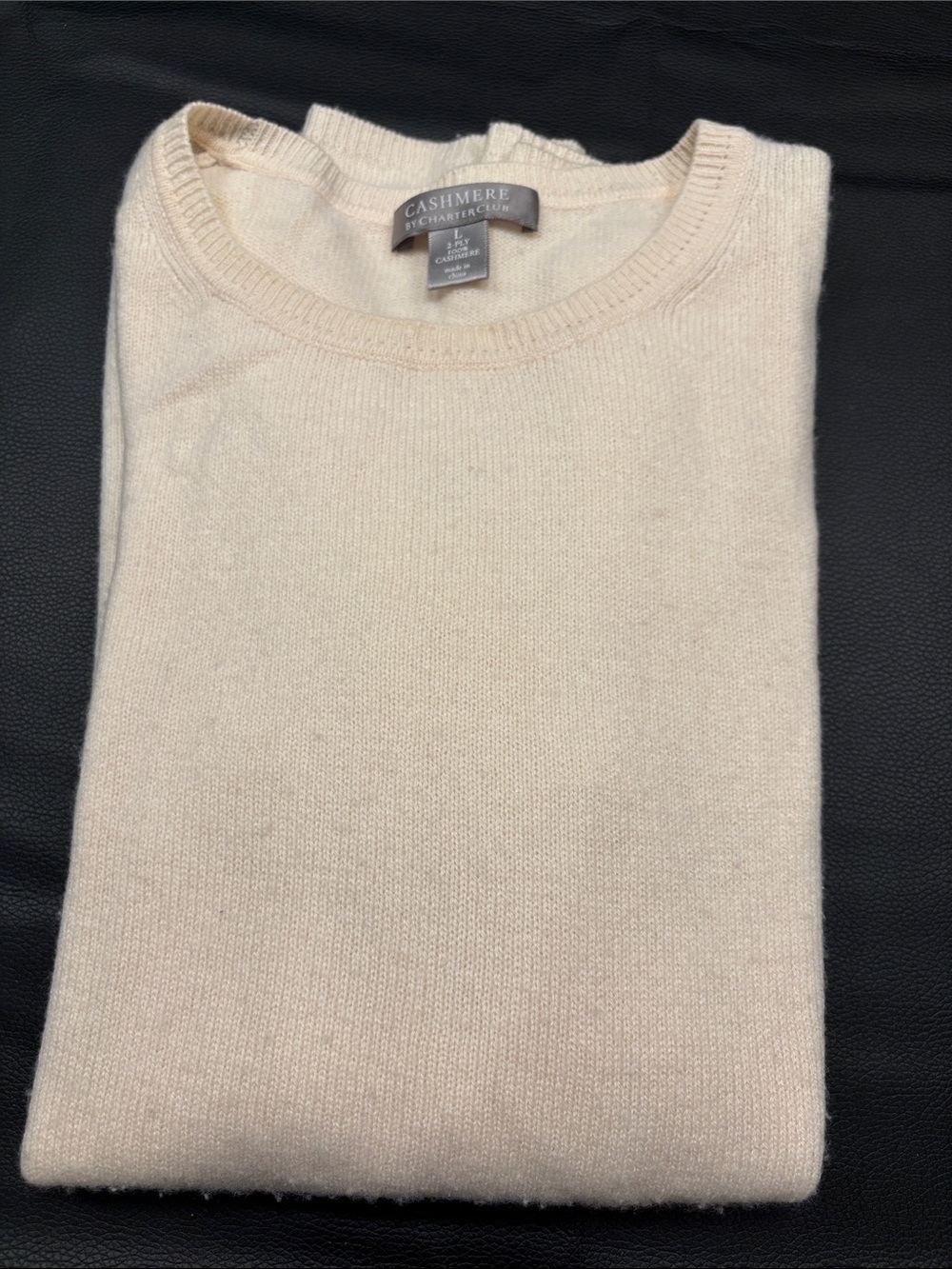 Charter club 2 ply cashmere sweater - Picture 9 of 9